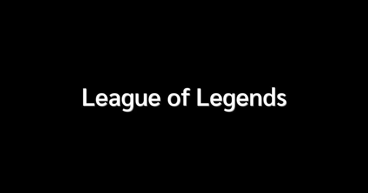 League of Legends