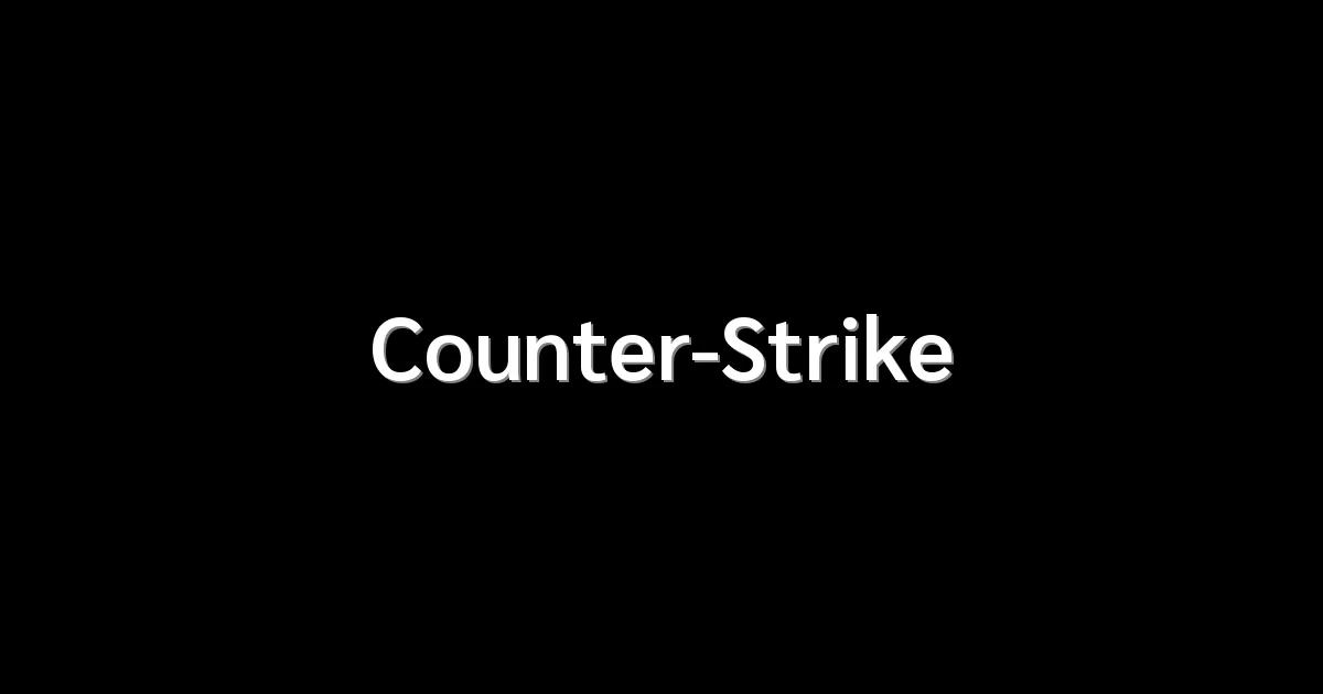 Counter-Strike